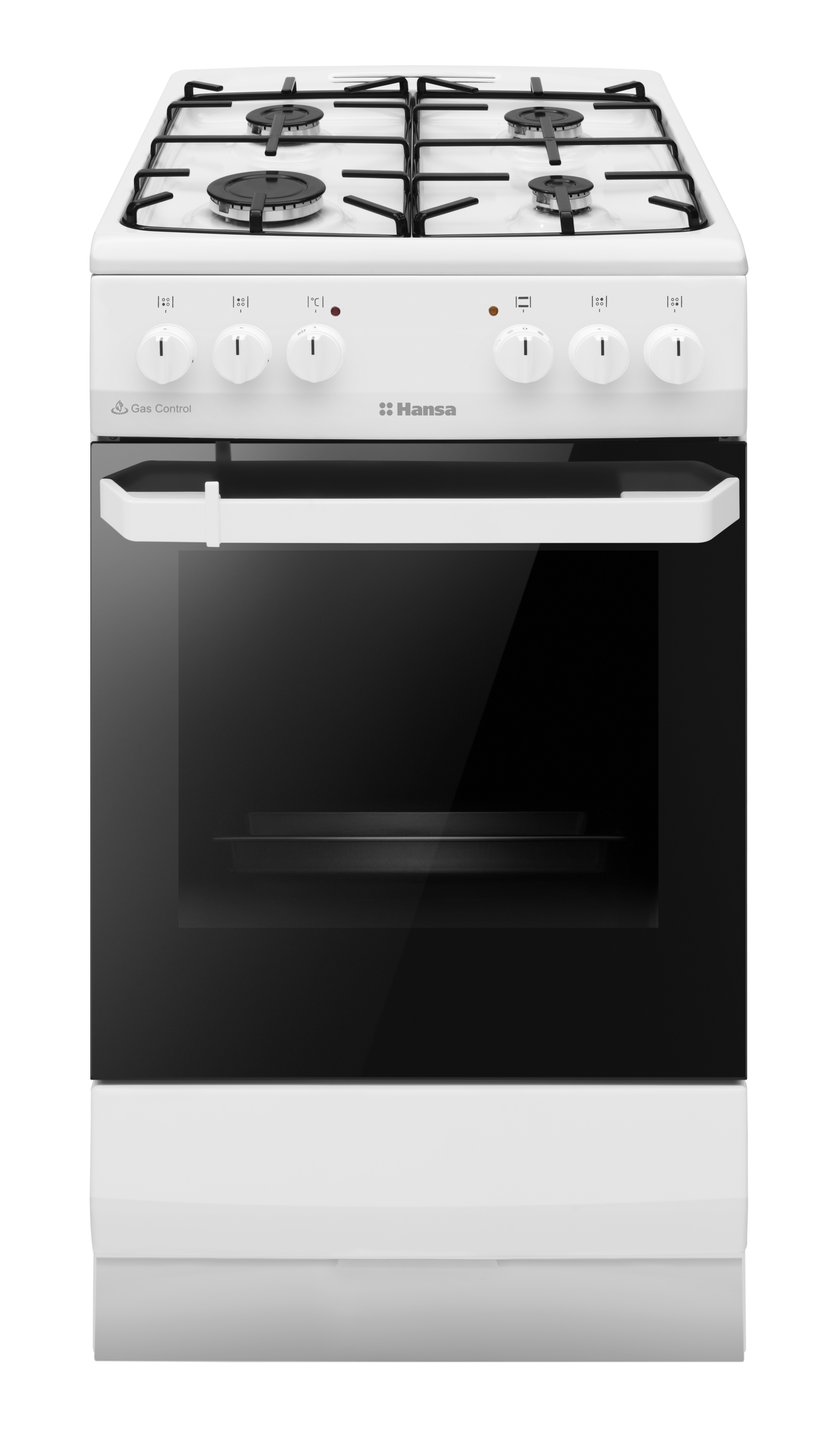 Freestanding cooker with gas hob