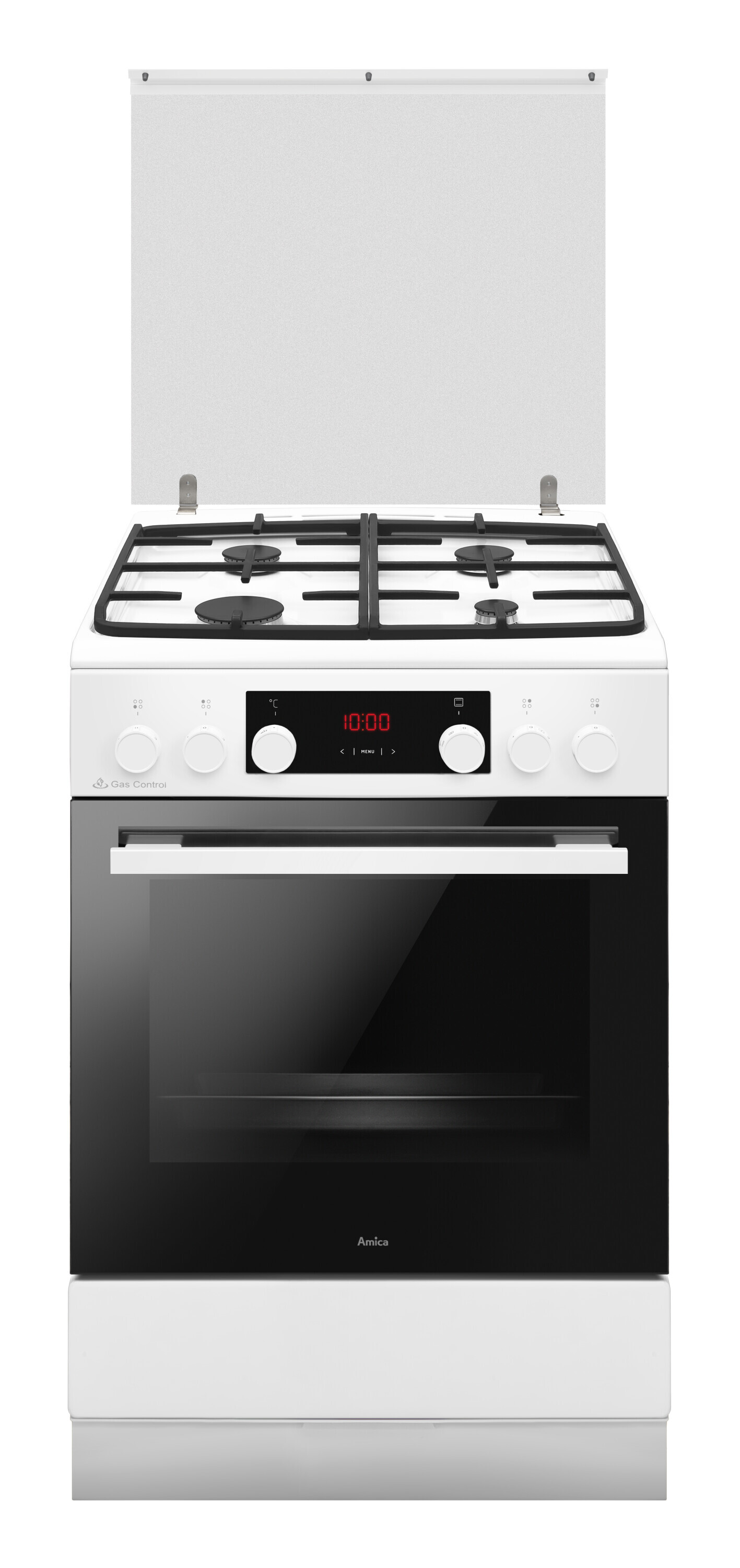 Freestanding cooker with gas hob