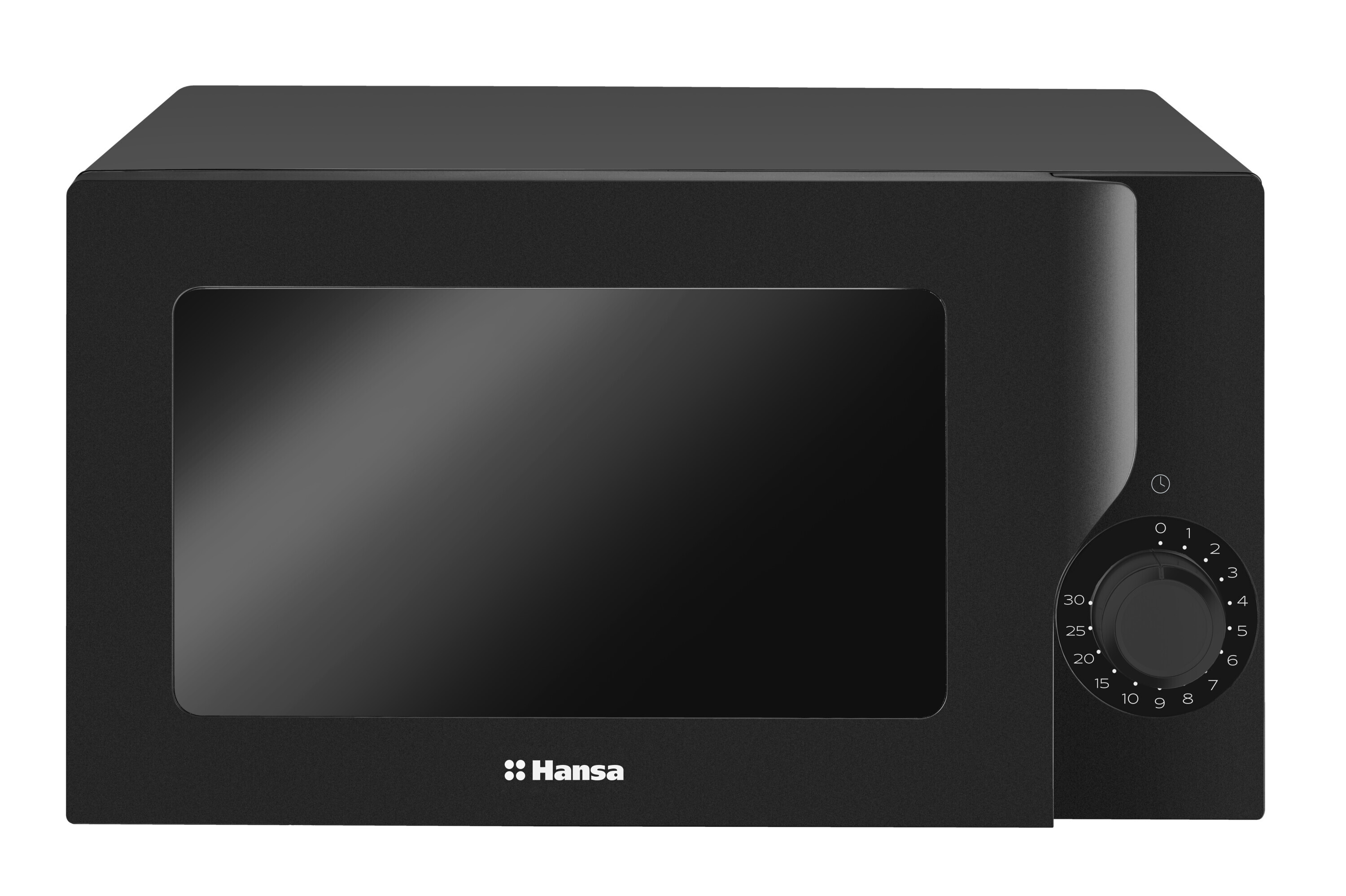 Freestanding microwave oven